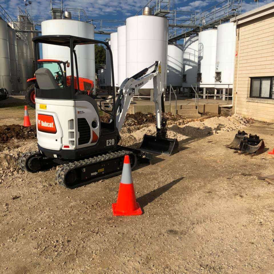 bobcat excavator